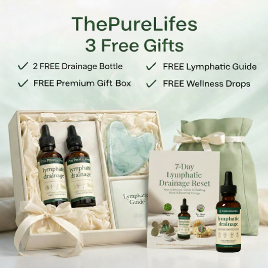 2 FREE Bottles - 1 FREE Gua Sha - 1 Free Lymphatic Drainage Ebook
